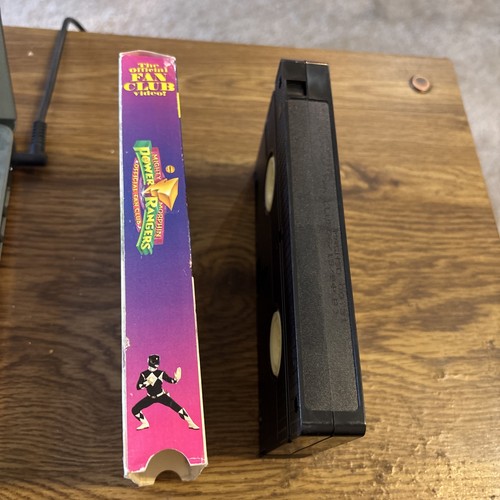Mighty Morphin POWER RANGERS official Fan Club video! VHS 1994 - Imagen 2 de 4