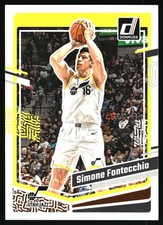 2023-24 Donruss #143 Simone Fontecchio Utah Jazz