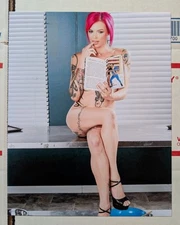 Anna Bell Peaks 8x10 Photo Print Sexy Tattoo Model Pornstar Onlyfans Picture