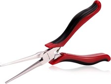 Mini Needle Nose Pliers Smooth Flat Jaws Extra Long Nose Long Reach Micro Functi