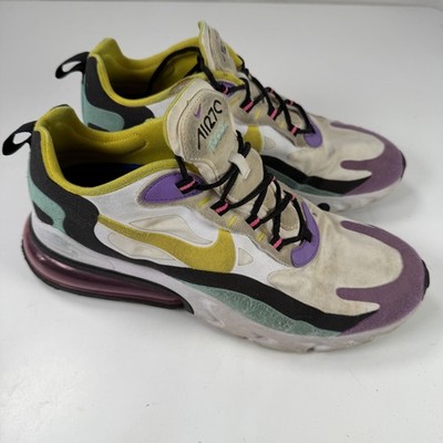 Nike Air Max 270 React AO4971-101 Multi-Color Men's Athletic Shoes US 10