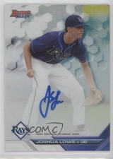 2016 Bowman's Best of Refractor Josh Lowe Joshua #B16-JL Auto 2d9