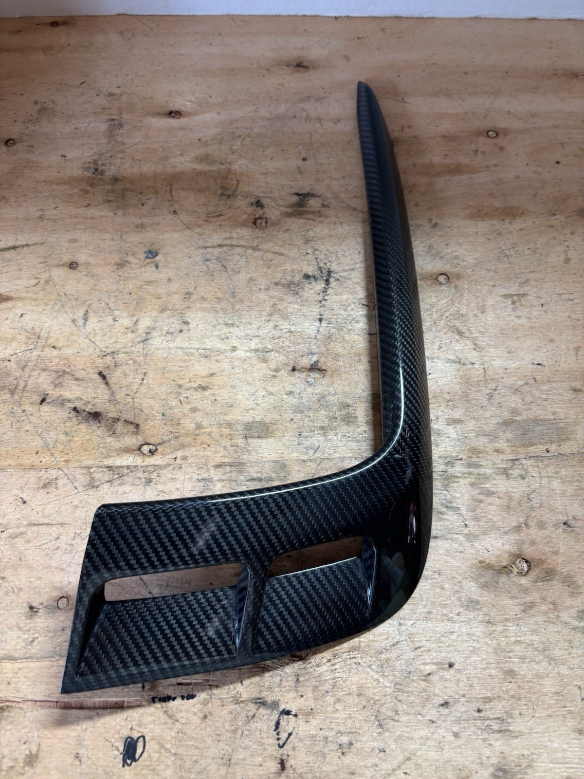 2015-2020 BENTLEY Bentayga LH Carbon Fiber Air Blade Front Bumper