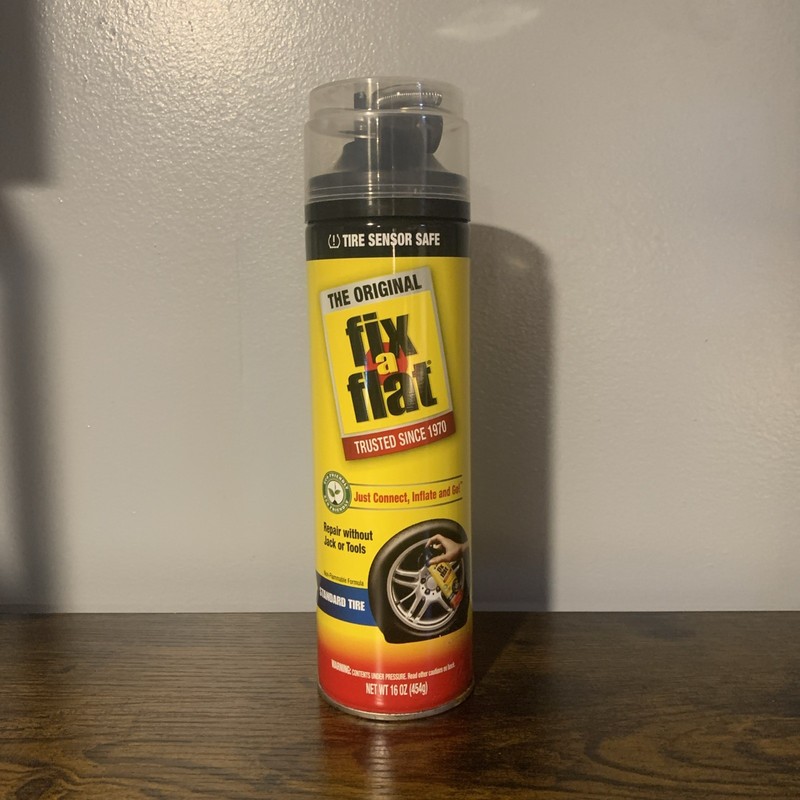 Fix-a-Flat S60420 Aerosol Emergency Flat Tire Repair and Inflator, 16 oz