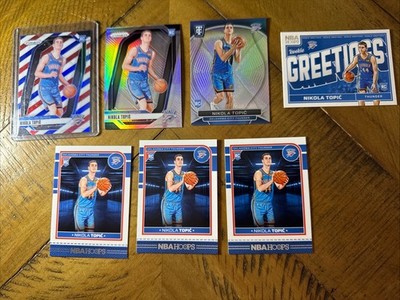 Nikola Topić  lot of 7 RC s 2024-25 OKC Thunder   Listed Below  MT 