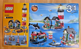 LEGO CREATOR: Lighthouse Point (31051) Factory Sealed 3 in 1  Orca & Light brick