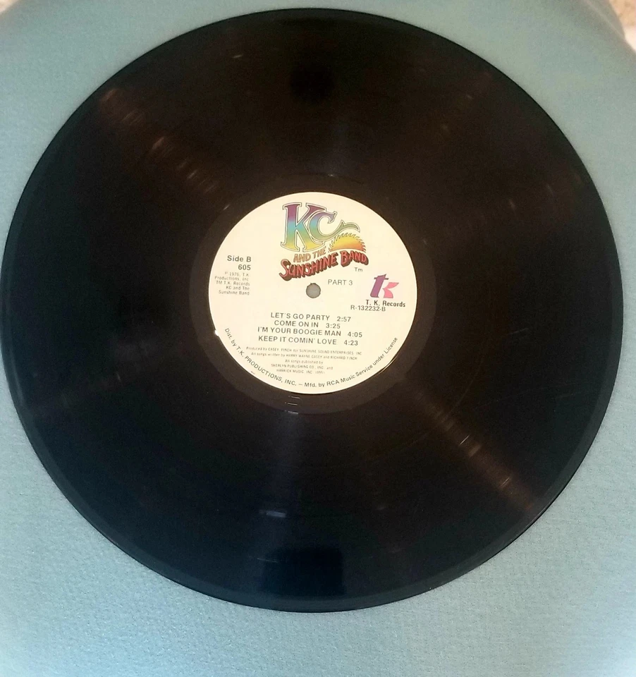 Vintage Originak Release Of KC And The Sunshine Band 1978 Foto 4 de 4