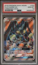 Pokemon PSA 10 2018 Forbidden Light Zygarde GX Full Art Holo 123/131 on eBay