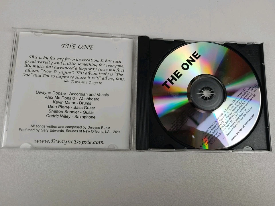 *RARE* Dwayne Dopsie and the Zydeco Hellraisers CD - The One *POLISHED* Foto 3 de 4