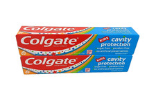 Colgate Kids Cavity Protection Fluoride Toothpaste Bubble Fruit 2 Pack