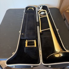 Yamaha YSL-354 Yellow Brass Beginner Students Tenor Trombone With Hard Case