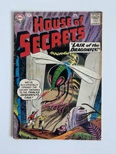 HOUSE OF SECRETS #19 VG 1959 DC Sci-Fi Horror Comics Silver Age Dragonfly Lair