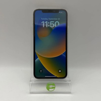 Unlocked Apple iPhone X 64GB 16.7.14 Cloud White MQAR2LL/A
