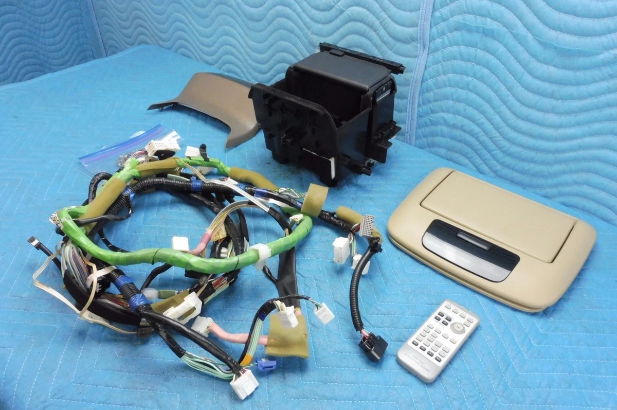 OEM 2003-2009 Lexus GX470 TV DVD Rear Entertainment System Full