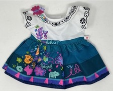 Build A Bear Workshop Disney Princess Encanto Mirabel Madrigal Dress RARE HTF