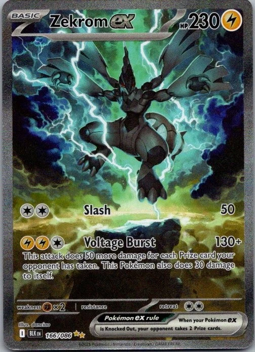 Zekrom Ex Pokémon TCG Cards for sale | eBay