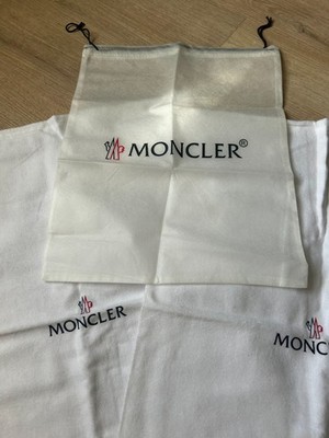 Moncler Dust Bags (2)x  21x15  (1)x 11.5x14 BRAND NEW LOT OF 3