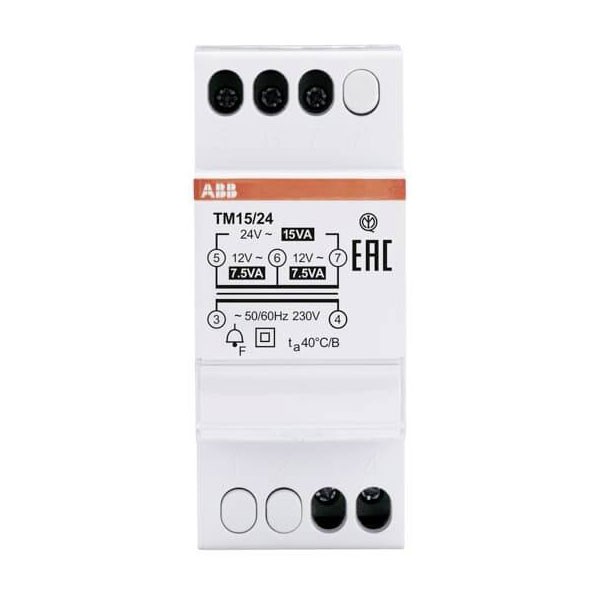 ABB Bell Transformer 12V/24V 1.25A SELV Failsafe