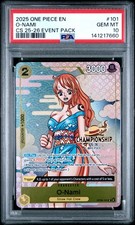 2025 ONE PIECE CHAMP 2025-26 EVENT PACK #101 O-NAMI PSA 10