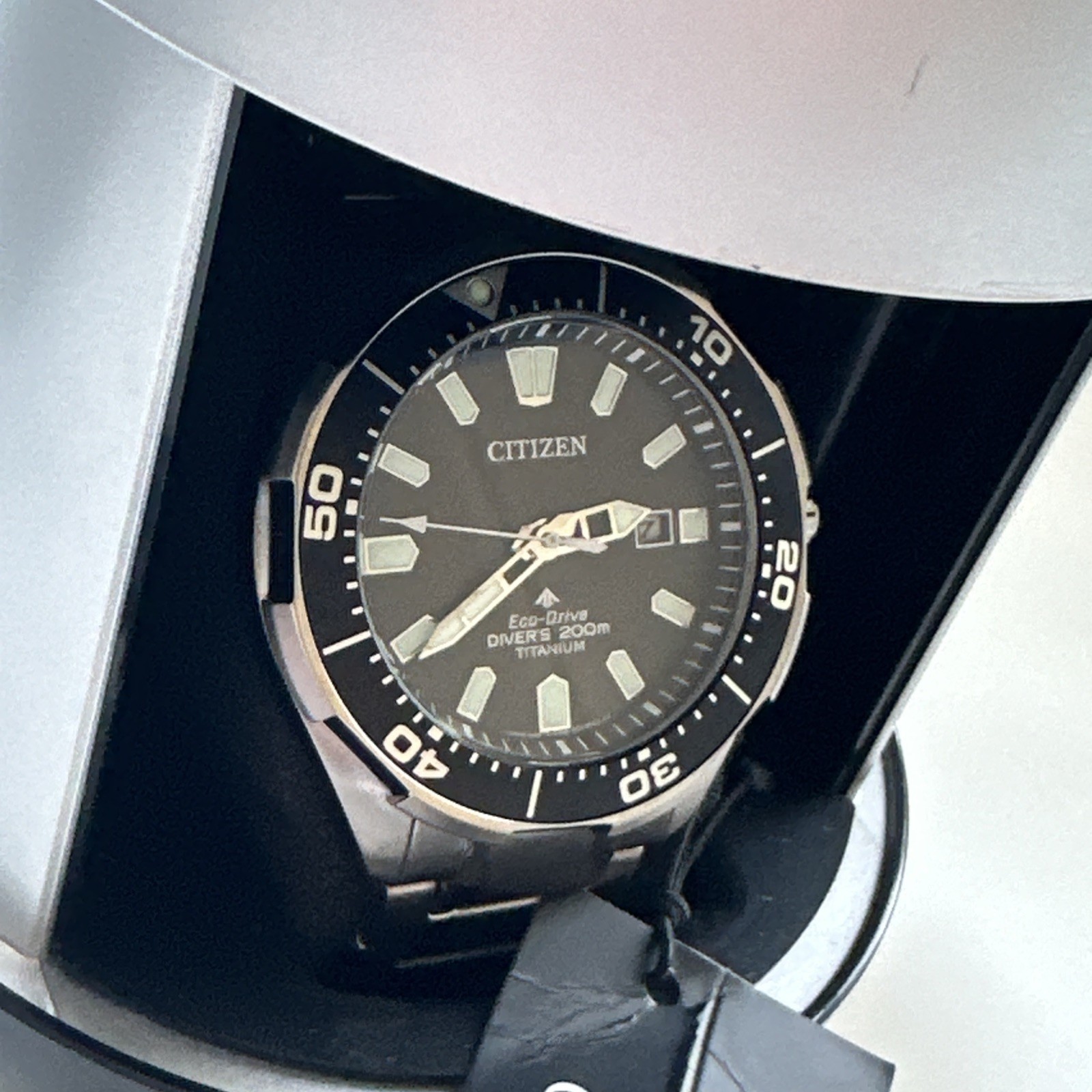 Citizen Men's Promaster Eco-Drive Super Titanium Watc… - Gem