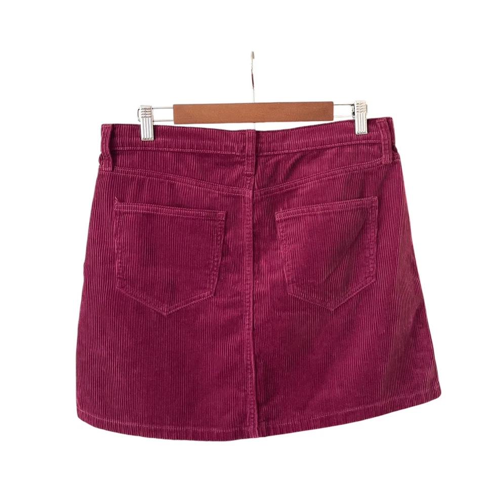 Arizona Jean компании вельвет мини юбка женщин 11, 100% хлопок Y2K Academia 90-х - Изображение 2 из 4