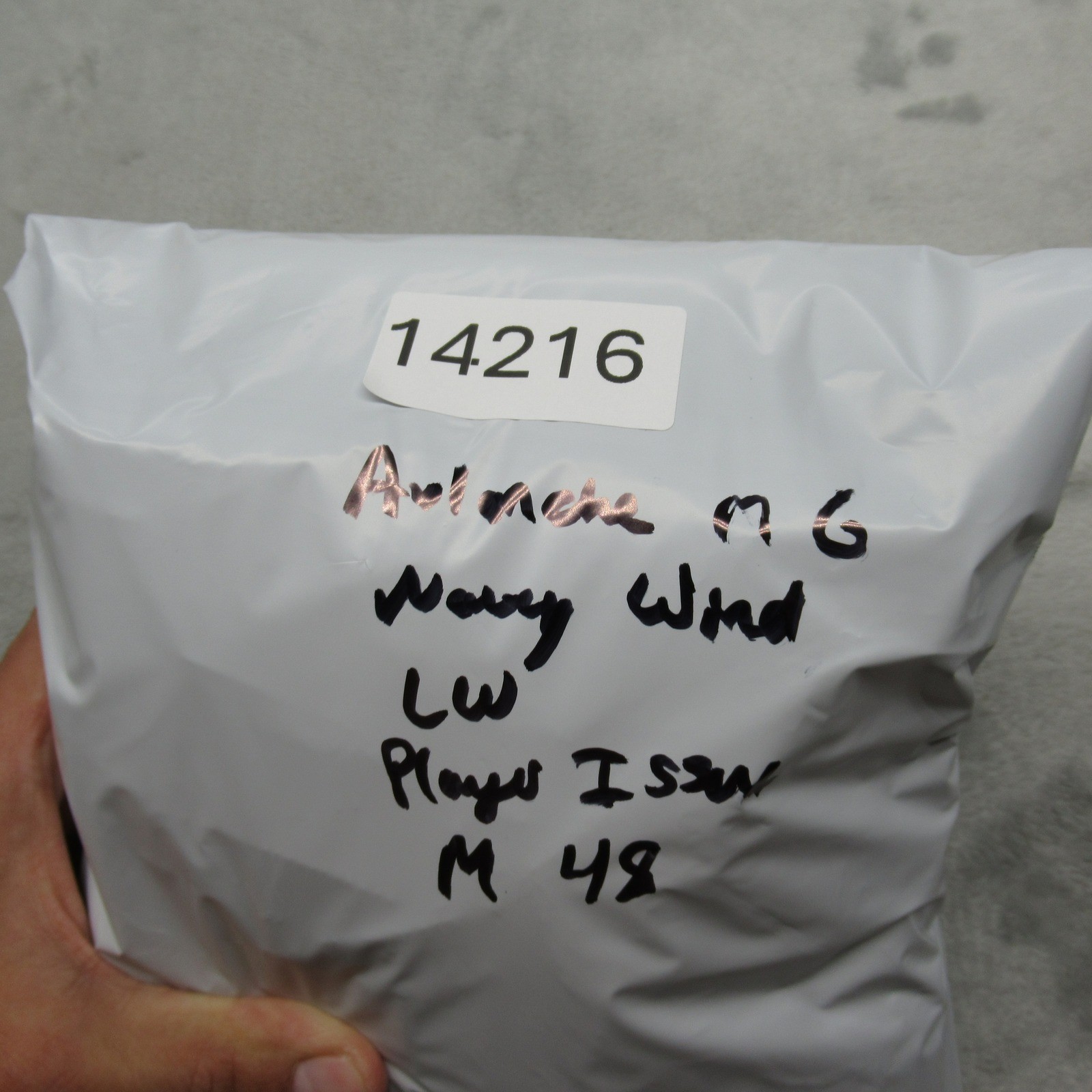 Colorado Avalanche Jacket Mens XL Player Issue Adidas NHL Navy Lightweight Wind thumbnail 15