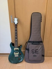 Electric Guitar PRS Paul Reed Smith SE Custom Emerald Green Korea Q13224 & Case