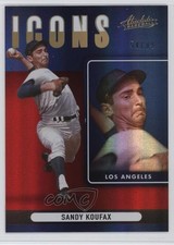 2022 Panini Absolute Icons Spectrum Red /99 Sandy Koufax #I-11 HOF g5e