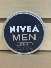 NIVEA Men Creme Multipurpose Cream for Men Face Hand & Body Lotion 5.3 Oz NEW