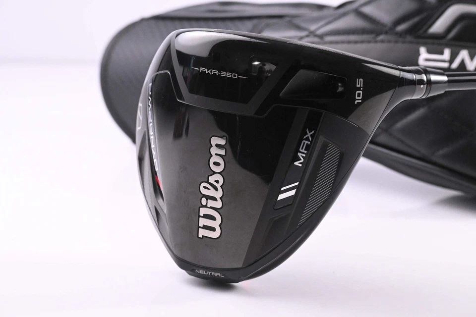 Wilson DYNAPWR Max 2025 Driver / 10.5 Degree / Stiff Flex HZRDUS Smoke RDX Black - Image 2 of 4