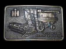 TG13140 NOS VINTAGE 1978  INTERNATIONAL AXIAL-FLOW COMBINE  BELT BUCKLE