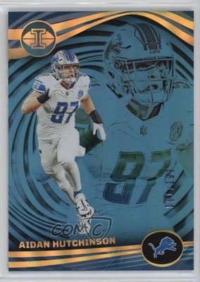 2023 Panini Illusions Light Blue /199 Aidan Hutchinson #36 1uf8