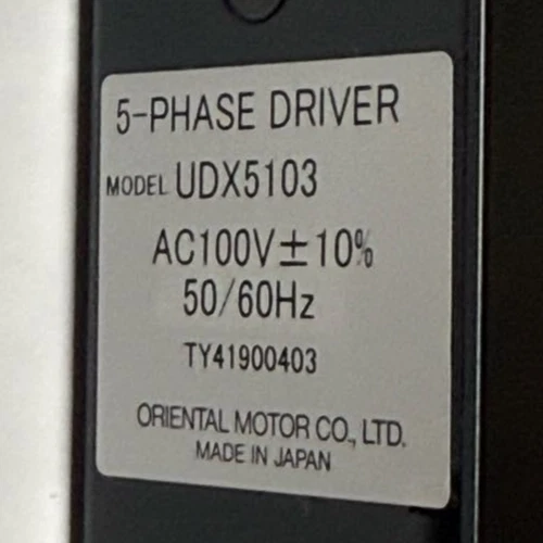 Oriental Motor UDX5103 5PH Driver US Free TAX Factory stored unused item - Image 2 of 4