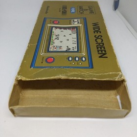 GAME & WATCH FIRE Wide Screen Box Instruction Inner Box Working