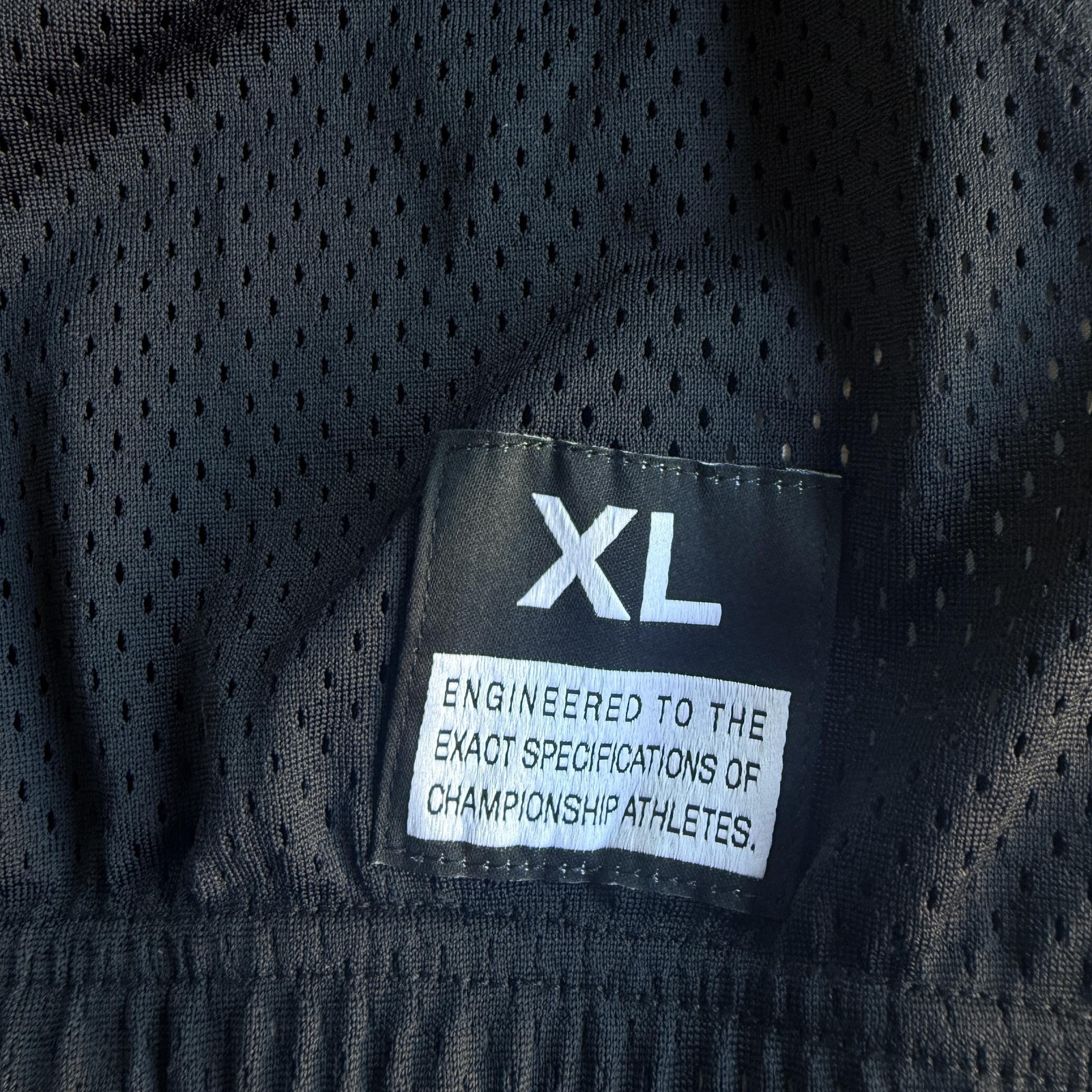 Nike Shirt Mens XL Black Football Practice Mesh Jersey Stretch 845929-012 thumbnail 4