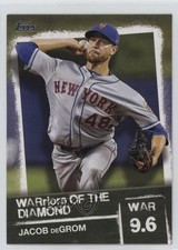 2020 Topps Warriors of the Diamond Jacob deGrom #WOD-25 2u3