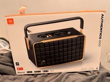 JBL Authentics 300 Smart Portable Speaker - Black