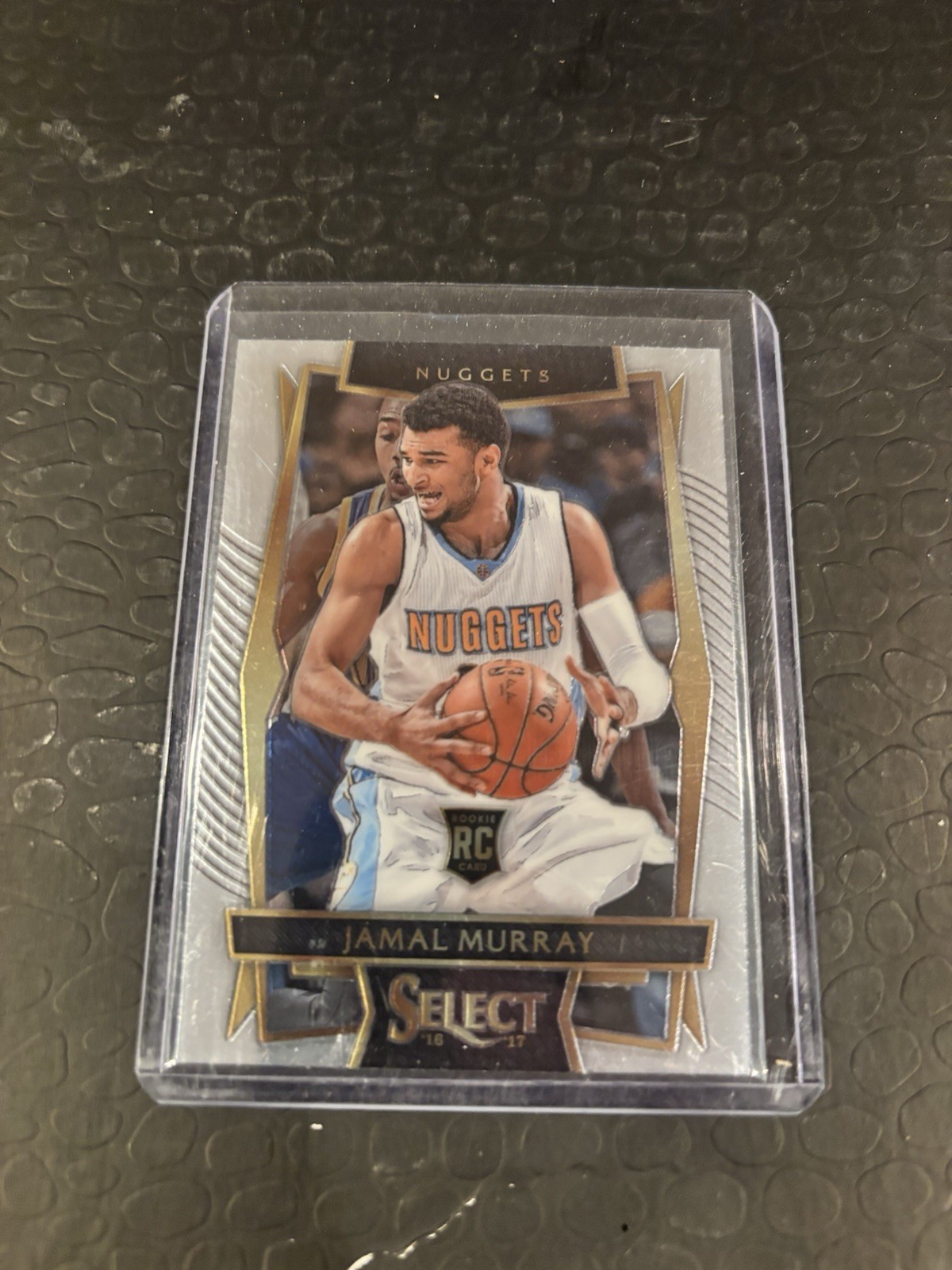 2016-17 JAMAL MURRAY PANINI SELECT NBA #4 ROOKIE RC CARD DENVER NUGGETS