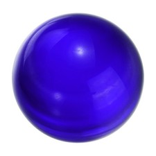 25mm/1" Crystal Sphere Ball Glass Solid Ball for Decoration, Dark Blue