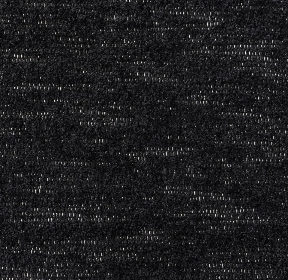 Nueva alfombra de lana bereber marroquí color negro hecha a mano diseño de lujo alfombra alfombra Foto 2 de 4