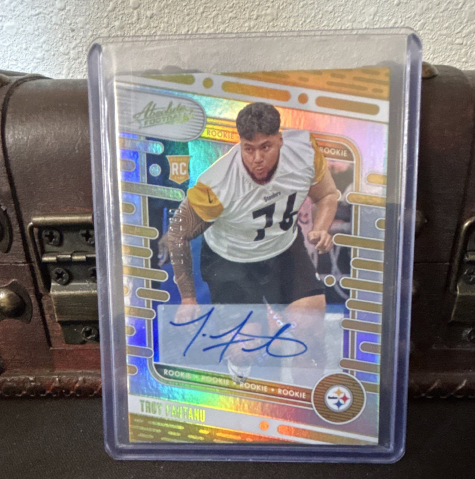 Troy Fautanu Panini Absolute #120 Signature