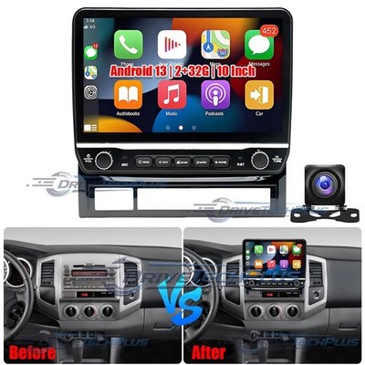 Radio Estereo De Coche Pantalla Para Toyota Tacoma 2005-2013 GPS WiFi Doble Din