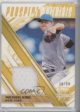 2019 Elite Extra Edition Prospect Materials Gold 38/99 Mike King Michael 02lc