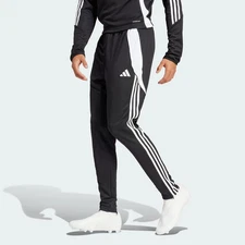 Adidas Men Tiro 24 Training Pants Size Small Black / White AEROREADY Brand New