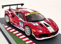 Altaya 1/43 Ferrari 488 Challenge Trofeo Pirelli N. Nielsen #11 Model Race Car