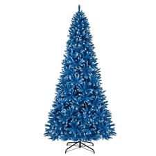 9 FT Pre-Lit Artificial Christmas Tree w/1938 PVC Branch Tips, 520 LED Lights