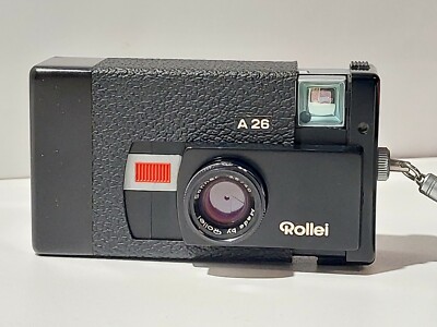 Rollei A 26 Kleinbildkamera Kamera - Sonnar 3.5/40 3.5 40mm Optik schwarz