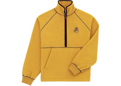 Drakes x Aime Leon Dore Gold Casentino 1/2 Zip 1977 Anorak Jacket Sz 48