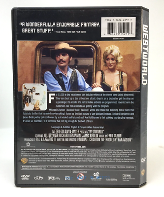 DVD Westworld Michael Crichton Yul Brynner, James Brolin