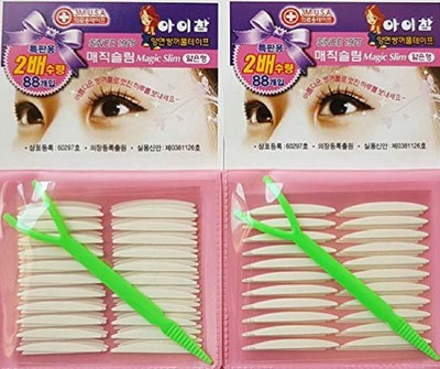 Magic Slim - Double Sided Eyelid Tapes(176pcs) Clear 